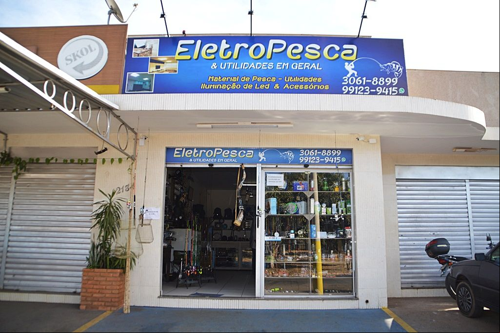 Eletrospesca: Patos de Minas ganha loja com grande variedade em produtos de pesca | Patos Agora - A notícia no seu tempo - 