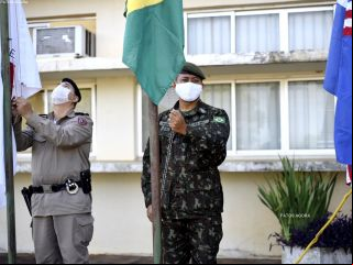 Dia 07 de setembro Ã© comemorado com hasteamento da bandeira  | Patos Agora - A notícia no seu tempo - 