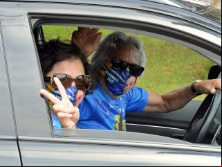 Patenses se reunem e fazem carreata prÃ³ governo Bolsonaro | Patos Agora - A notícia no seu tempo - 