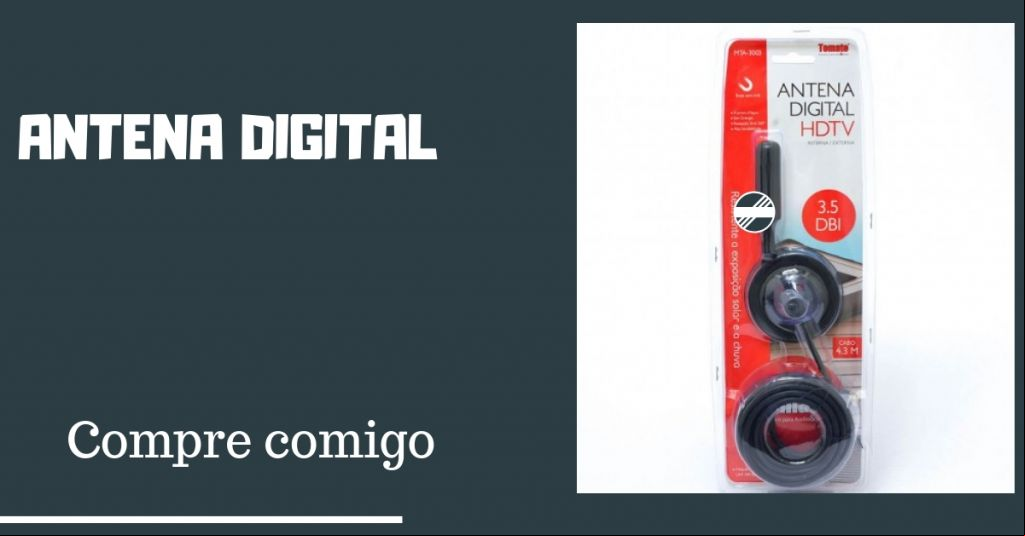Compre agora sua Antena Digital Tomate