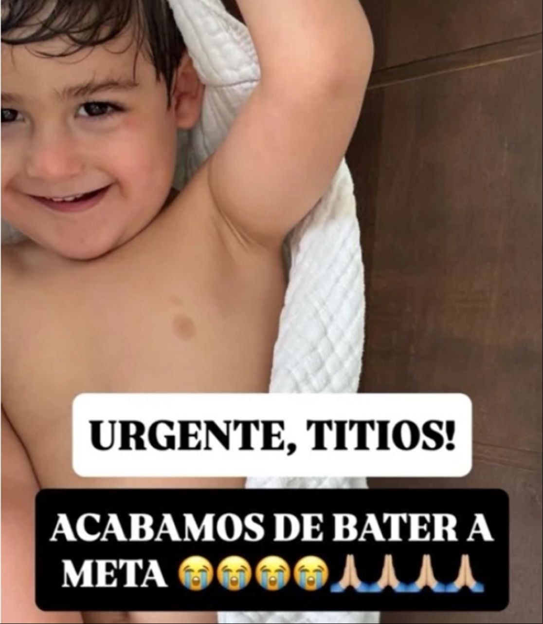 Campanha Cura para Dudu atinge meta de R$ 18 milhões e garante tratamento com medicamento mais caro do mundo